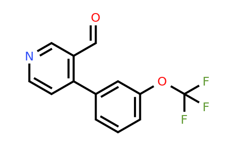 1261532-59-5 | 4-(3-(Trifluoromethoxy)phenyl)nicotinaldehyde
