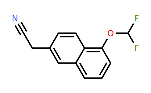 1261534-26-2 | 1-(Difluoromethoxy)naphthalene-6-acetonitrile