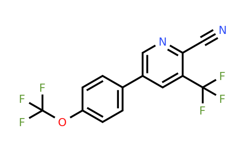 1261534-27-3 | 5-(4-(Trifluoromethoxy)phenyl)-3-(trifluoromethyl)picolinonitrile