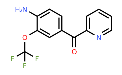 1261534-72-8 | 2-(4-Amino-3-(trifluoromethoxy)benzoyl)pyridine