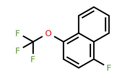 1261537-31-8 | 4-Fluoro-1-(trifluoromethoxy)naphthalene