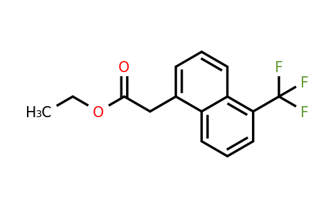 1261538-67-3 | Ethyl 1-(trifluoromethyl)naphthalene-5-acetate