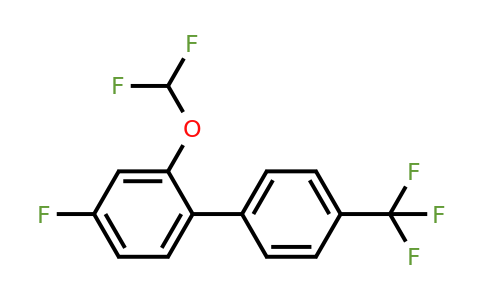 1261546-41-1 | 2-(Difluoromethoxy)-4-fluoro-4'-(trifluoromethyl)biphenyl