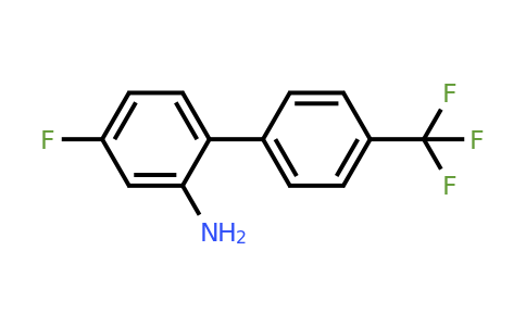 1261548-23-5 | 2-Amino-4-fluoro-4'-(trifluoromethyl)biphenyl