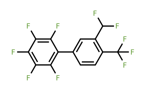 1261549-33-0 | 3'-Difluoromethyl-2,3,4,5,6-pentafluoro-4'-(trifluoromethyl)biphenyl