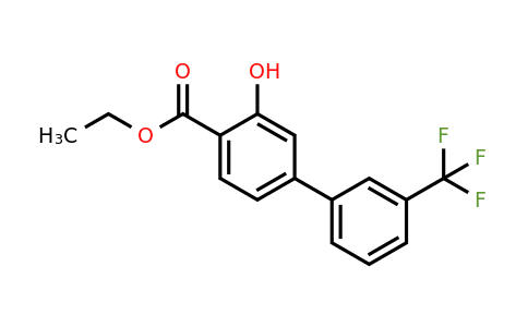 1261549-35-2 | 3-Hydroxy-3'-(trifluoromethyl)biphenyl-4-carboxylic acid ethyl ester