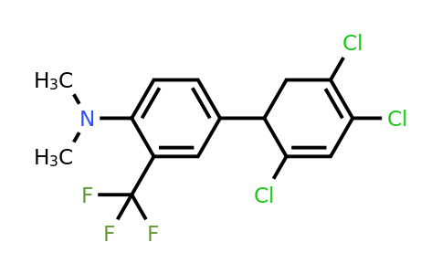 1261550-04-2 | Dimethyl-[4-(2,4,5-trichloro-cyclohexa-2,4-dienyl)-2-(trifluoromethyl)phenyl]-amine