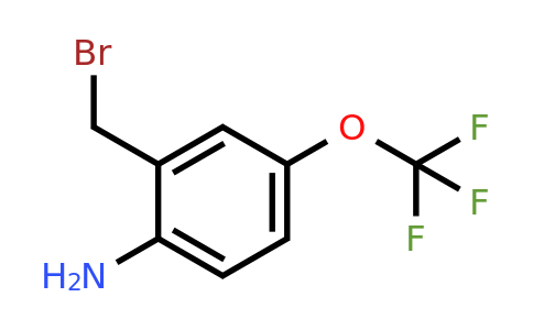 1261551-58-9 | 2-Amino-5-(trifluoromethoxy)benzyl bromide