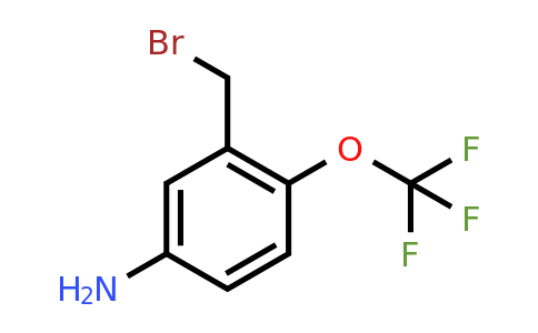 1261551-60-3 | 5-Amino-2-(trifluoromethoxy)benzyl bromide