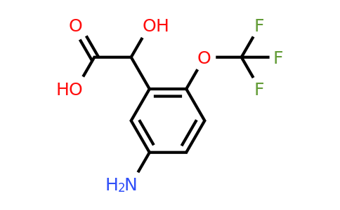 1261551-68-1 | 5-Amino-2-(trifluoromethoxy)mandelic acid