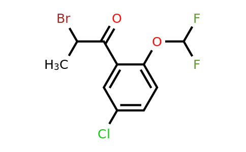 1261551-85-2 | 2-Bromo-5'-chloro-2'-(difluoromethoxy)propiophenone