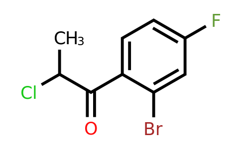 1261551-99-8 | 2'-Bromo-2-chloro-4'-fluoropropiophenone