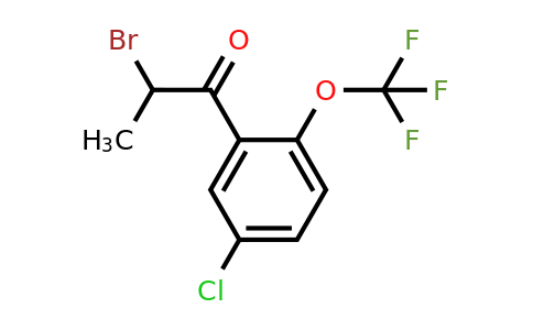 1261552-17-3 | 2-Bromo-5'-chloro-2'-(trifluoromethoxy)propiophenone