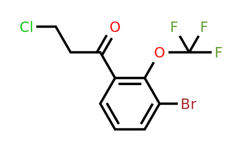1261552-18-4 | 3'-Bromo-3-chloro-2'-(trifluoromethoxy)propiophenone