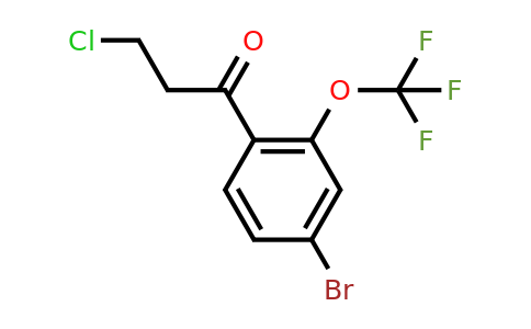 1261552-20-8 | 4'-Bromo-3-chloro-2'-(trifluoromethoxy)propiophenone