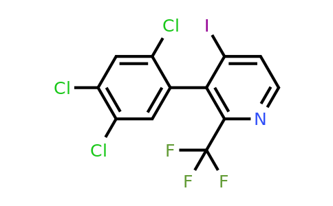 1261552-55-9 | 4-Iodo-3-(2,4,5-trichlorophenyl)-2-(trifluoromethyl)pyridine