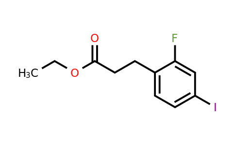 1261553-42-7 | Ethyl 3-(2'-fluoro-4'-iodophenyl)propionate