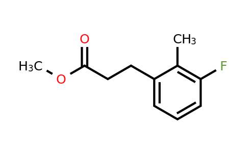 1261553-44-9 | Methyl 3-(3'-fluoro-2'-methylphenyl)propionate