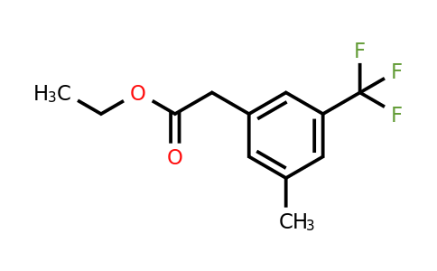 1261553-79-0 | Ethyl 3-methyl-5-(trifluoromethyl)phenylacetate