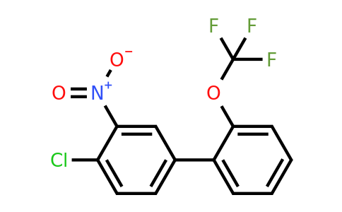1261553-91-6 | 4-Chloro-3-nitro-2'-(trifluoromethoxy)biphenyl