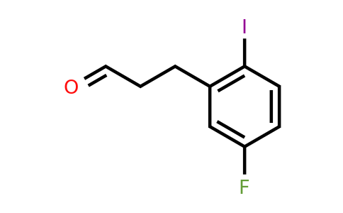 1261553-97-2 | 3-(5'-Fluoro-2'-iodophenyl)propionaldehyde