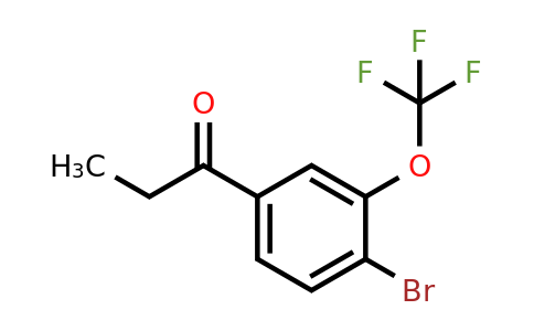 1261554-10-2 | 4'-Bromo-3'-(trifluoromethoxy)propiophenone