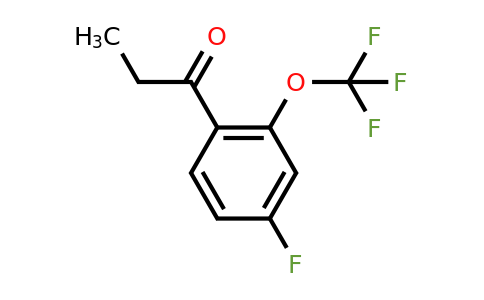 1261554-11-3 | 4'-Fluoro-2'-(trifluoromethoxy)propiophenone