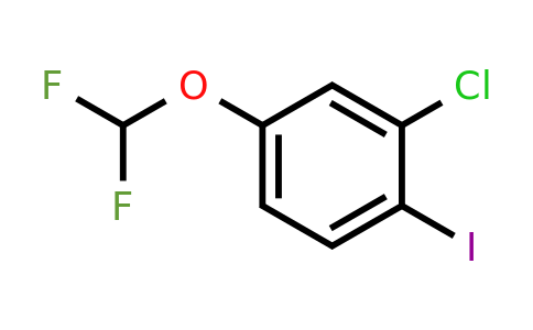 1261554-41-9 | 2-Chloro-4-(difluoromethoxy)iodobenzene