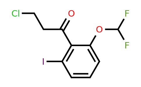 1261554-50-0 | 3-Chloro-2'-(difluoromethoxy)-6'-iodopropiophenone