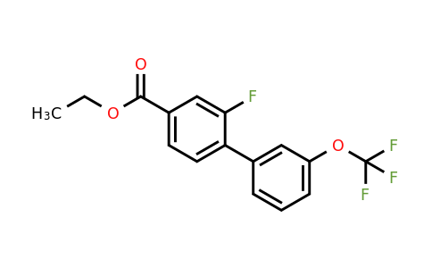 1261554-54-4 | Ethyl 2-fluoro-3'-(trifluoromethoxy)biphenyl-4-carboxylate