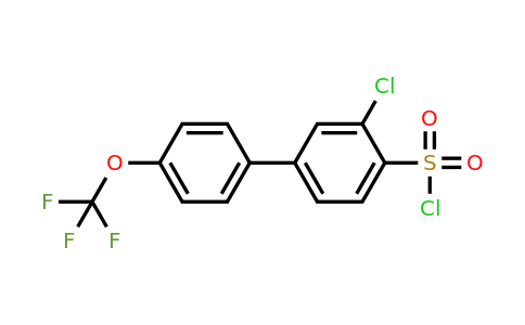 1261554-62-4 | 3-Chloro-4'-(trifluoromethoxy)biphenyl-4-sulfonyl chloride