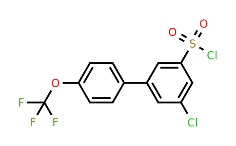 1261554-67-9 | 5-Chloro-4'-(trifluoromethoxy)biphenyl-3-sulfonyl chloride