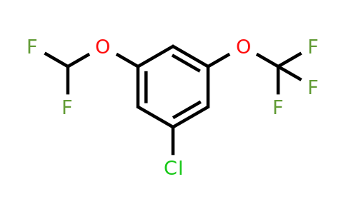 1261554-73-7 | 3-Chloro-5-(difluoromethoxy)(trifluoromethoxy)benzene