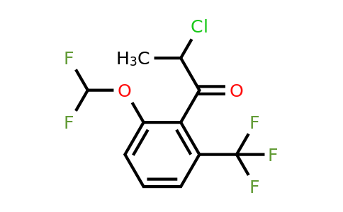 1261554-82-8 | 2-Chloro-2'-(difluoromethoxy)-6'-(trifluoromethyl)propiophenone