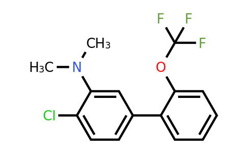 1261554-83-9 | (4-Chloro-2'-(trifluoromethoxy)biphenyl-3-yl)-dimethylamine