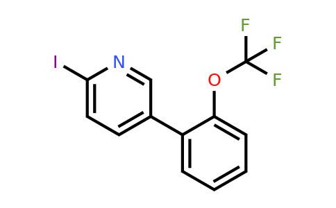 1261554-87-3 | 2-Iodo-5-(2-(trifluoromethoxy)phenyl)pyridine
