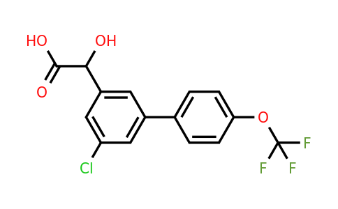 1261555-08-1 | (5-Chloro-4'-(trifluoromethoxy)biphenyl-3-yl)-hydroxyacetic acid