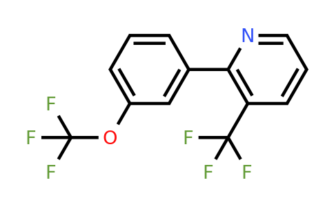 1261555-37-6 | 2-(3-(Trifluoromethoxy)phenyl)-3-(trifluoromethyl)pyridine