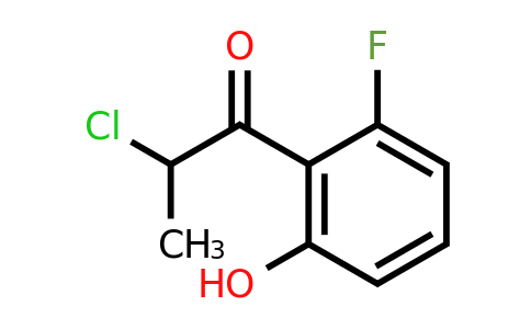 1261555-52-5 | 2-Chloro-2'-fluoro-6'-hydroxypropiophenone
