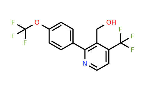 1261555-78-5 | 2-(4-(Trifluoromethoxy)phenyl)-4-(trifluoromethyl)pyridine-3-methanol