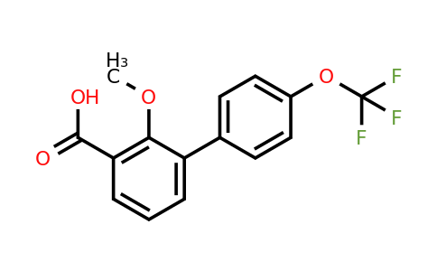 1261556-07-3 | 2-Methoxy-4'-(trifluoromethoxy)biphenyl-3-carboxylic acid
