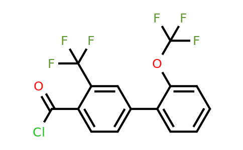 1261556-45-9 | 2'-(Trifluoromethoxy)-3-(trifluoromethyl)biphenyl-4-carbonyl chloride
