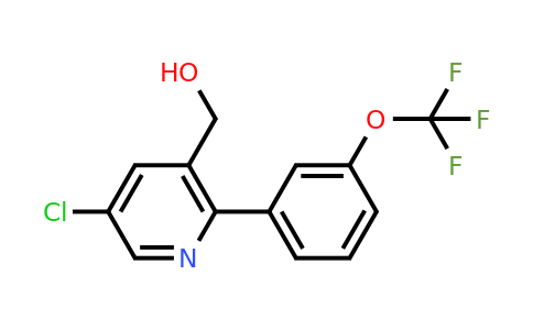 1261556-94-8 | 5-Chloro-2-(3-(trifluoromethoxy)phenyl)pyridine-3-methanol