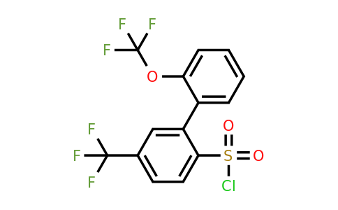 1261557-08-7 | 2'-(Trifluoromethoxy)-5-(trifluoromethyl)biphenyl-2-sulfonyl chloride