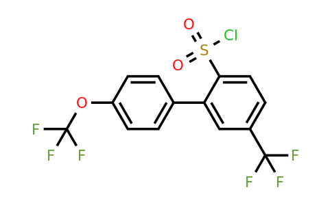 1261557-16-7 | 4'-(Trifluoromethoxy)-5-(trifluoromethyl)biphenyl-2-sulfonyl chloride