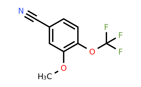 1261557-43-0 | 3-Methoxy-4-(trifluoromethoxy)benzonitrile