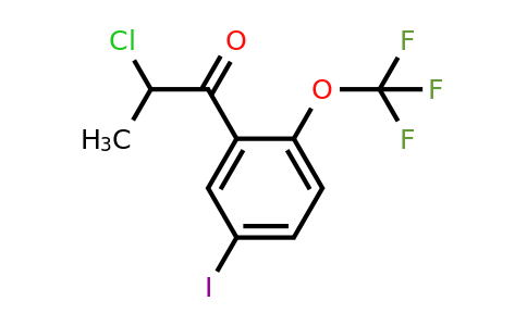 1261557-47-4 | 2-Chloro-5'-iodo-2'-(trifluoromethoxy)propiophenone