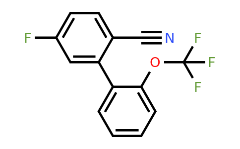1261557-68-9 | 2-Cyano-5-fluoro-2'-(trifluoromethoxy)biphenyl