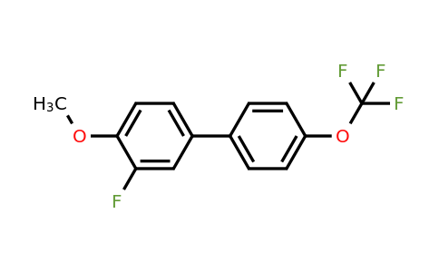 1261557-81-6 | 3-Fluoro-4-methoxy-4'-(trifluoromethoxy)biphenyl