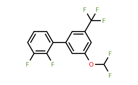 1261558-09-1 | 2,3-Difluoro-5'-(difluoromethoxy)-3'-(trifluoromethyl)biphenyl